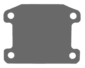 Планка фрикционная М1698.02.001 (10 мм)
